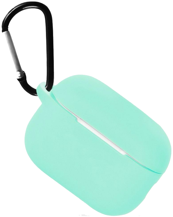 Чехол силиконовый Gurdini для Airpods 4 (мятный)