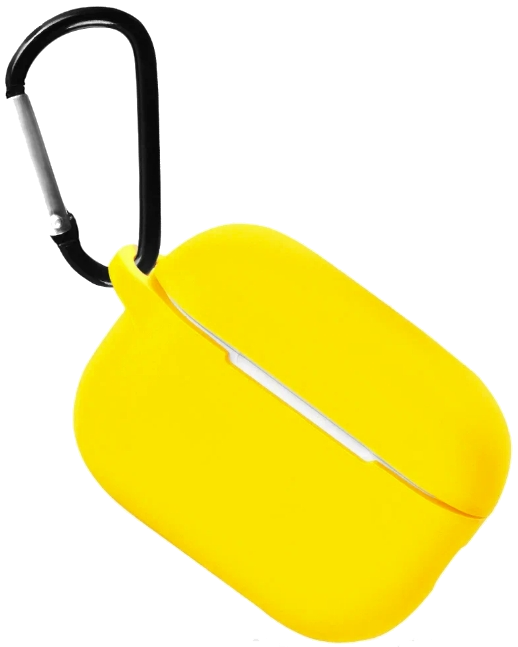 Чехол силиконовый Gurdini для Airpods 4 (желтый)
