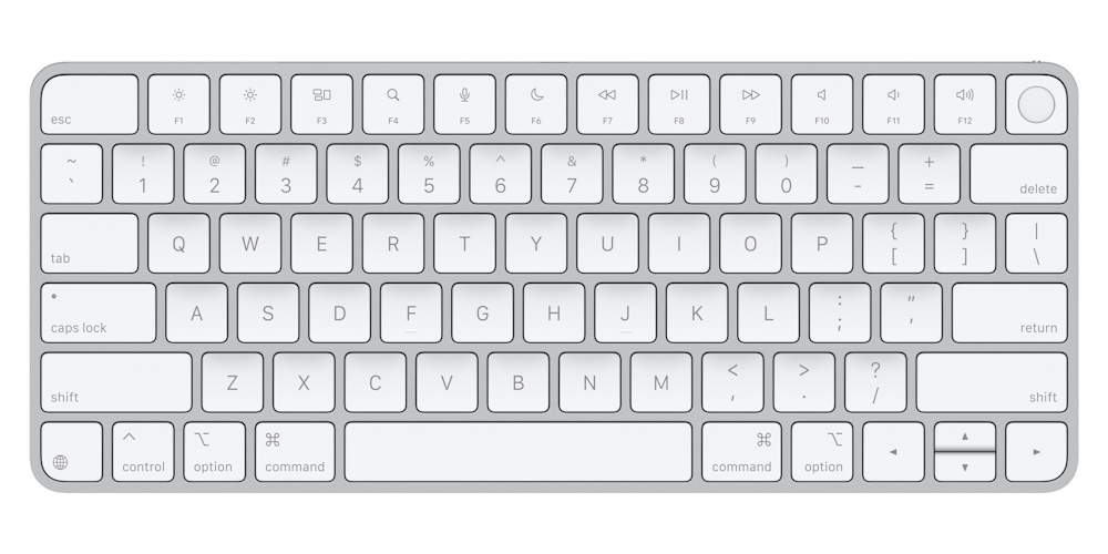 Клавиатура Apple Magic Keyboard с Touch ID (USB-C), серебристая (MXCK3)