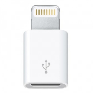 Apple Lightning to MicroUSB Adapter Переходник для iPhone/iPad/iPod (MD820ZM/A)