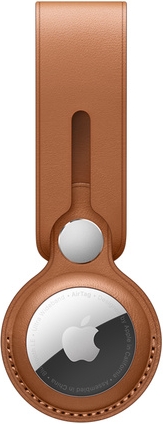 Кожаный брелок-подвеска Apple для AirTag Золотисто-коричневый (MX4A2ZM/A)