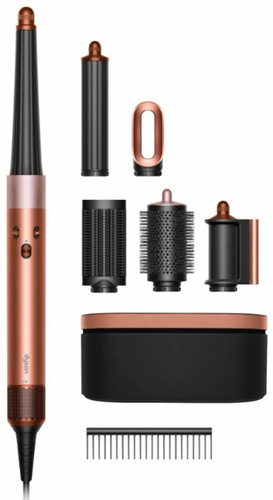 Стайлер Dyson Airwrap i.d. HS08 straight+wavy, янтарный шелк (123682-01) EU