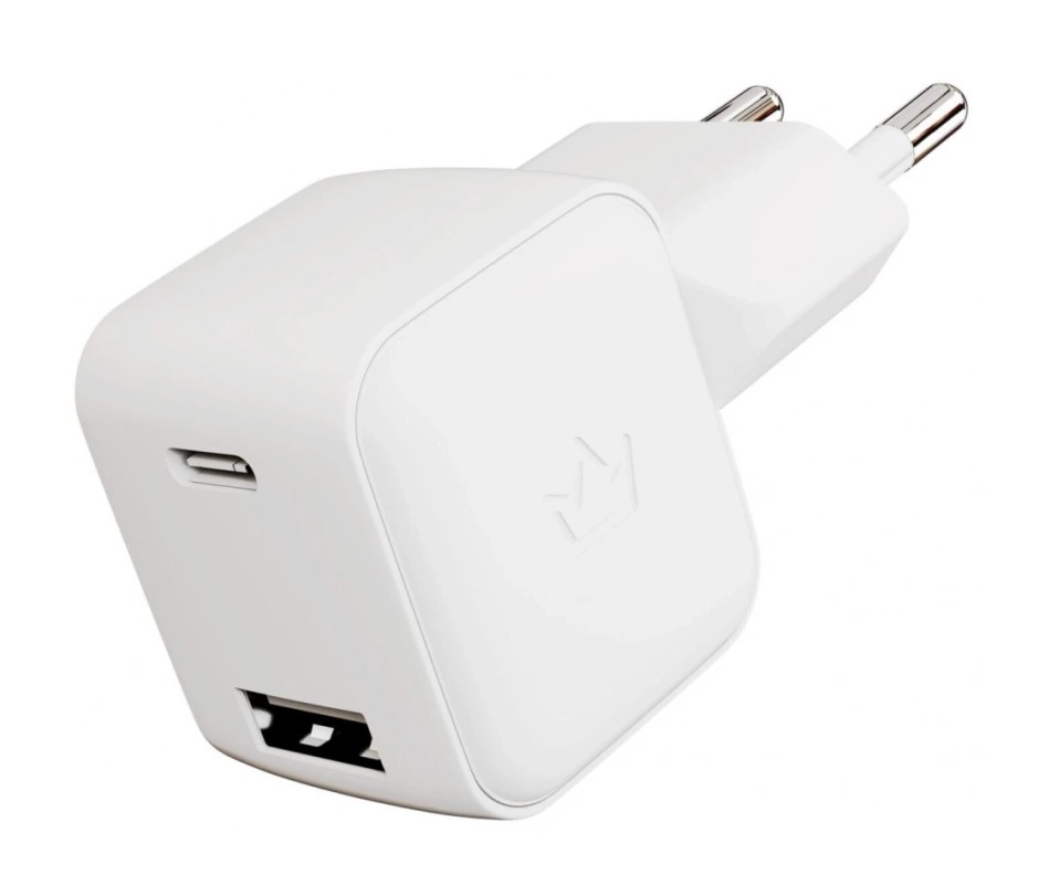 Сетевое зарядное устройство VLP G-Charge 30Вт USB-C/PD/QC (белый) Сетевое зарядное устройство VLP G-Charge 30Вт USB-C/PD/QC (белый)