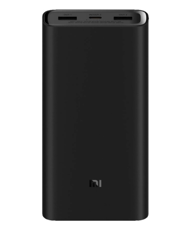 Внешний аккумулятор Xiaomi MI 50W 20000 мАч BHR5121GL (черный)