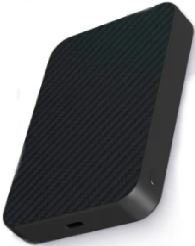 Внешний аккумулятор Gurdini Kevlar Power 20W MagSafe 10000 mAh (черный)