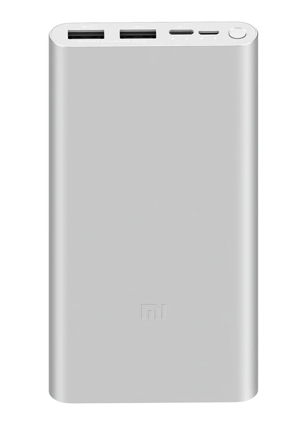 Внешний аккумулятор Xiaomi Mi Power Bank 3 10000mAh (Белый)