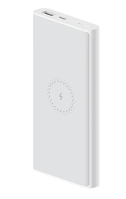 Внешний аккумулятор с поддержкой беспроводной зарядки Xiaomi Mi Wireless Power Bank Youth 10000mAh WPB15ZM (Белый)