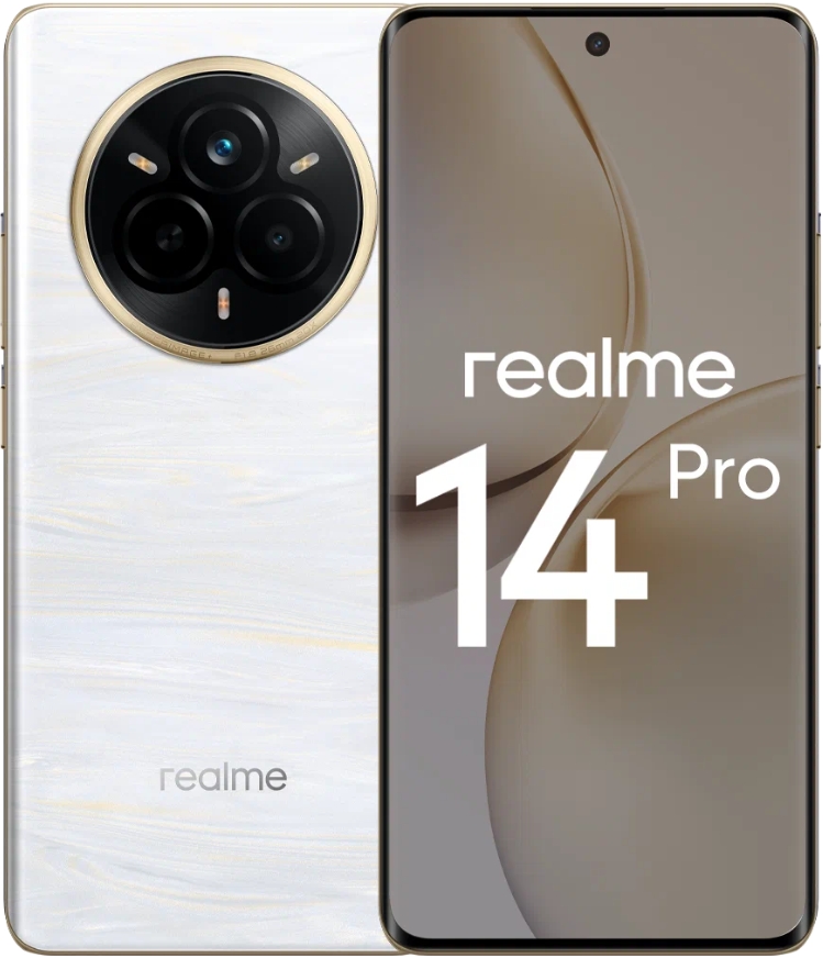 Смартфон Realme 14 Pro 8/256 ГБ, Белый (White)