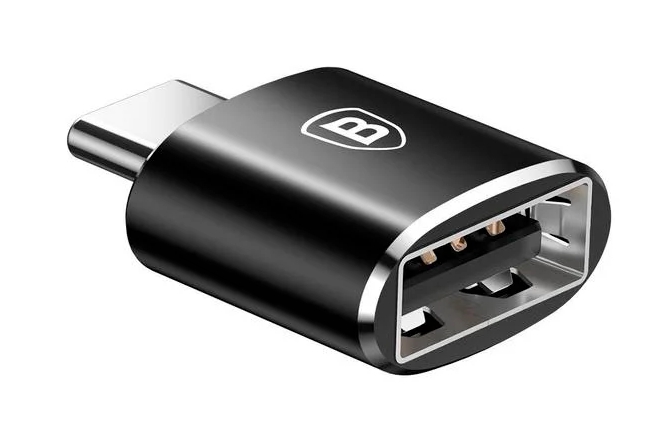Переходник Baseus Adapter Converter USB-C - USB-A CATOTG-01 (Черный)