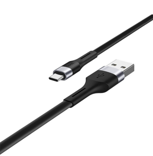Кабель HOCO Surpass X34 USB Type-C  1м 3.0A (черный)