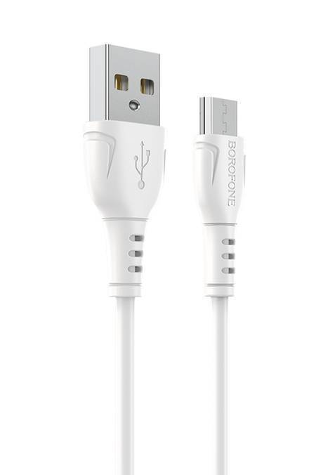Кабель USB - MicroUSB BOROFONE BX51 (белый)