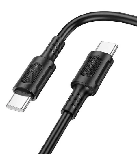 Кабель Type-C to Type-C BOROFONE BX111 PD60W 1м (черный)