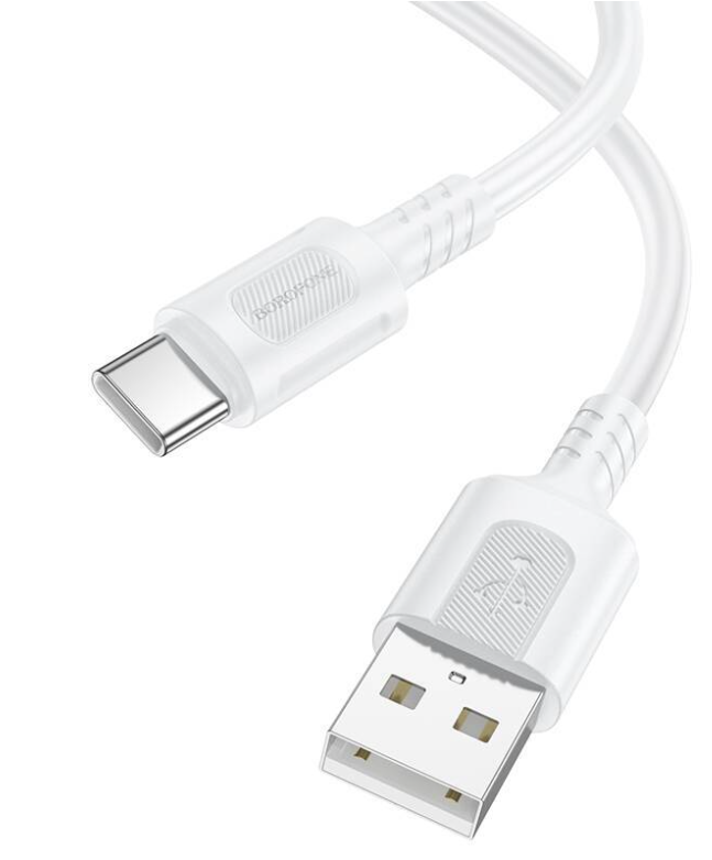 Кабель USB to Type-C BOROFONE BX111 1м (белый)