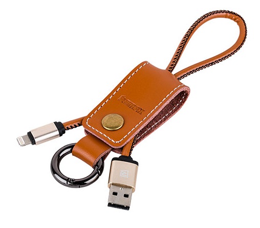 Кабель Remax Western Lightning 8-pin - USB (коричневый)
