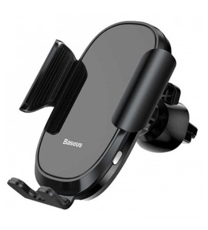Автомобильный держатель для телефона на дефлектор Baseus Smart Car Mount Cell SUGENT-ZN01 SUGENT-ZN0S (Черный)