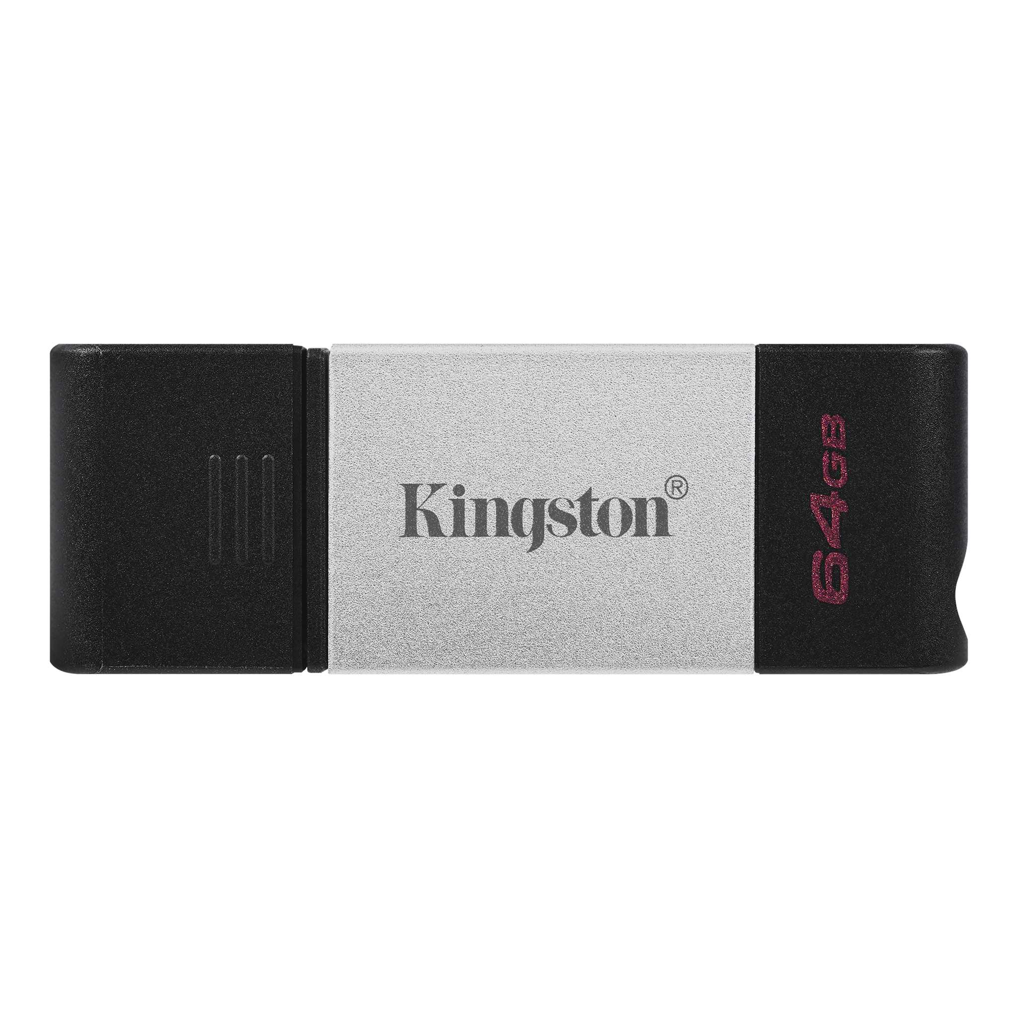 USB Флеш-накопитель USB-C (Type-C) Kingston DataTraveler 80 64GB USB3.2 (DT80/64GB)