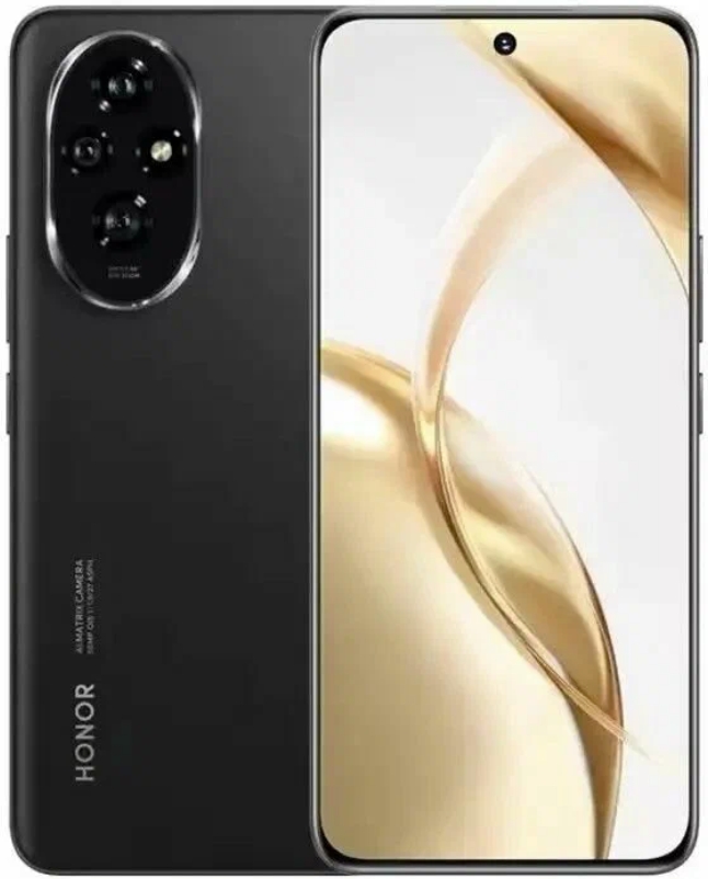 Смартфон Honor 200 12/512 ГБ, черный (Black)