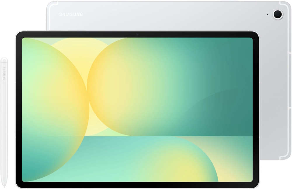 Планшет Samsung Galaxy Tab S10 FE+ 12/256ГБ, 5G, серебристый (SM-X626)