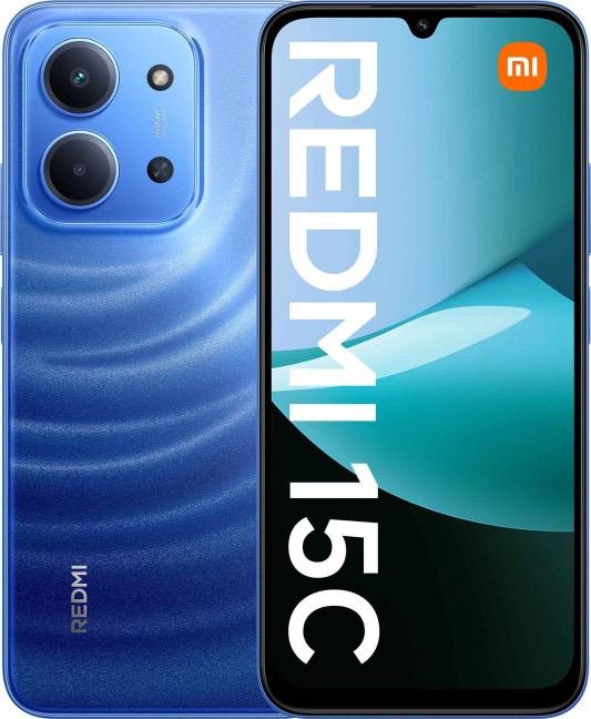 Смартфон Xiaomi Redmi 15C 4/128GB Moon Blue (Лунно-синий)  NFC