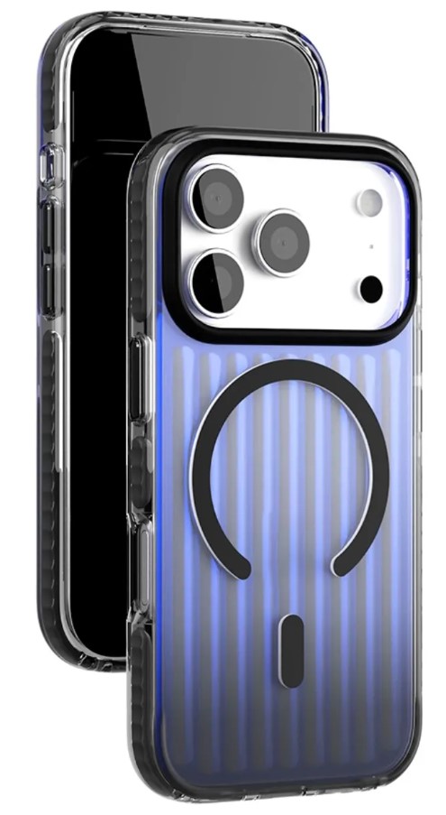 Чехол накладка VLP Pulse Case с поддержкой MagSafe для iPhone 17 Pro Max (черный)