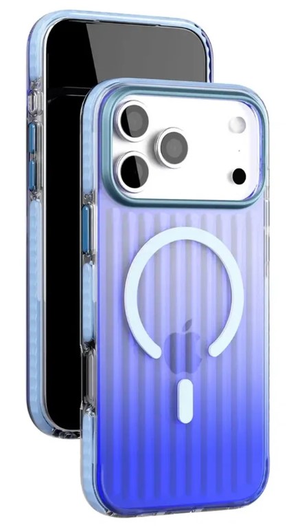 Чехол накладка VLP Pulse Case с поддержкой MagSafe для iPhone 17 Pro Max (синий)