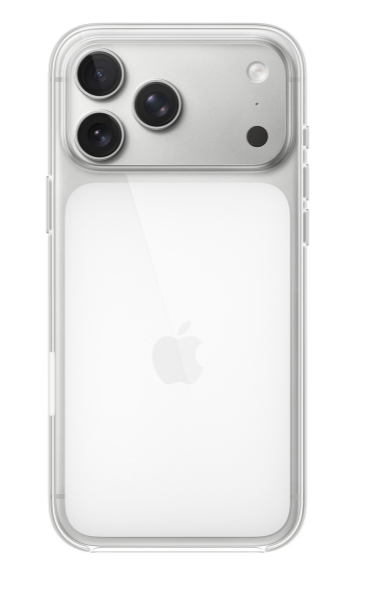 Чехол клип-кейс поликарбонатный Apple Silicone Case MagSafe для iPhone 17 Pro Max, цвет Clear , Прозрачный (MGFW4)