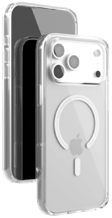 Чехол накладка VLP Diamond Case с поддержкой MagSafe для iPhone 17 Pro Max (прозрачный)