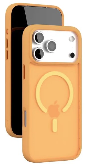 Чехол накладка VLP LITE Bloom Case с поддержкой MagSafe для iPhone 17 Pro Max (оранжевый)