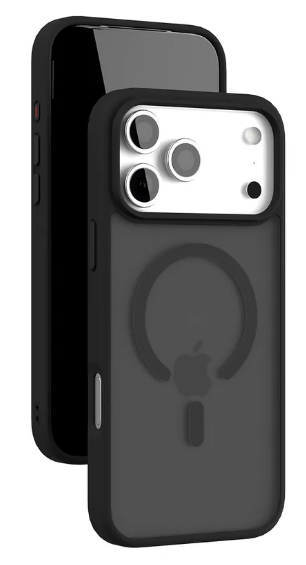 Чехол накладка VLP LITE Bloom Case с поддержкой MagSafe для iPhone 17 Pro Max (черный)
