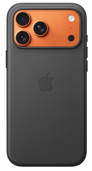Чехол клип-кейс Apple TechWoven Case MagSafe для iPhone 17 Pro Max, цвет black, черный  (MGF84)