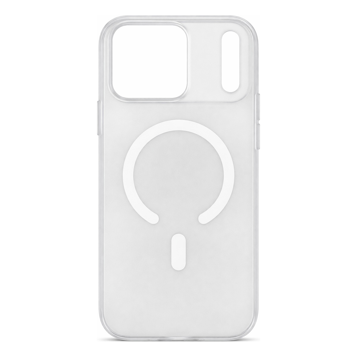 Чехол тонкий накладка Gurdini Slim Series с MagSafe для iPhone 17 Pro Max (белый)