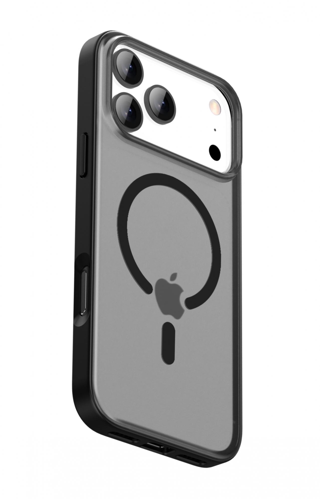 Чехол ударопрочный Gurdini Shockproof Case с MagSafe для iPhone 17 Pro Max (черный)