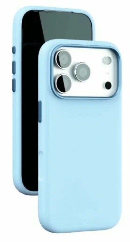 Чехол накладка VLP Aster Pro Case с поддержкой MagSafe для iPhone 17 Pro Max (голубой)