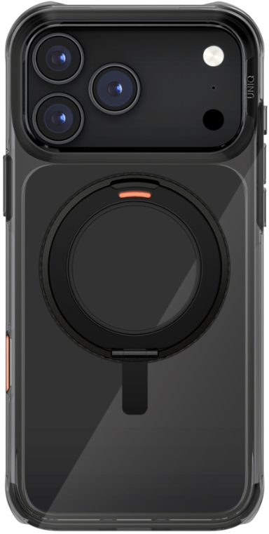 Чехол Uniq для iPhone 17 Pro Max, SWIVIX 360 Rotating c поддержкой Magsafe (Carbon Black)
