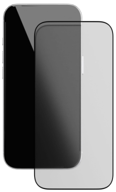 Стекло защитное 2.5D VLP M-Glass для iPhone 17/17 Pro/16 Pro с черной рамкой