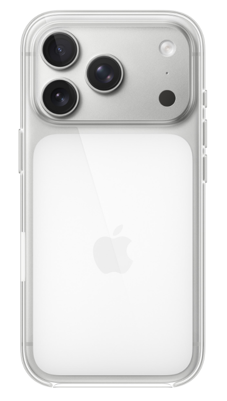 Чехол клип-кейс поликарбонатный Apple Silicone Case MagSafe для iPhone 17 Pro, цвет Clear , Прозрачный (MGFT4)