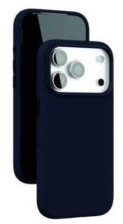 Чехол накладка VLP Aster Pro Case с поддержкой MagSafe для iPhone 17 Pro (темно-синий)