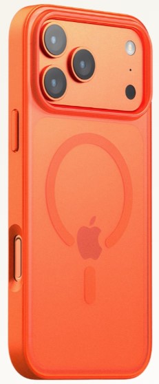 Чехол ударопрочный Gurdini Shockproof Case с MagSafe для iPhone 17 Pro (оранжевый)