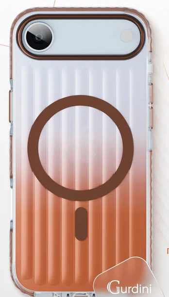 Чехол накладка Gurdini Ocean Case с поддержкой MagSafe для iPhone Air (прозрачный, бронзовый) Чехол накладка Gurdini Ocean Case с поддержкой MagSafe для iPhone Air (прозрачный, бронзовый)