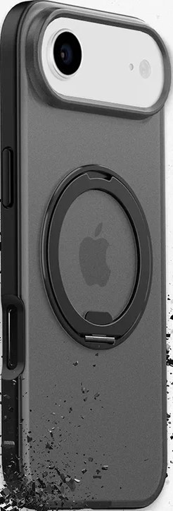 Чехол противоударный с подставкой Gurdini Stand Case 360° для iPhone Air (черный)