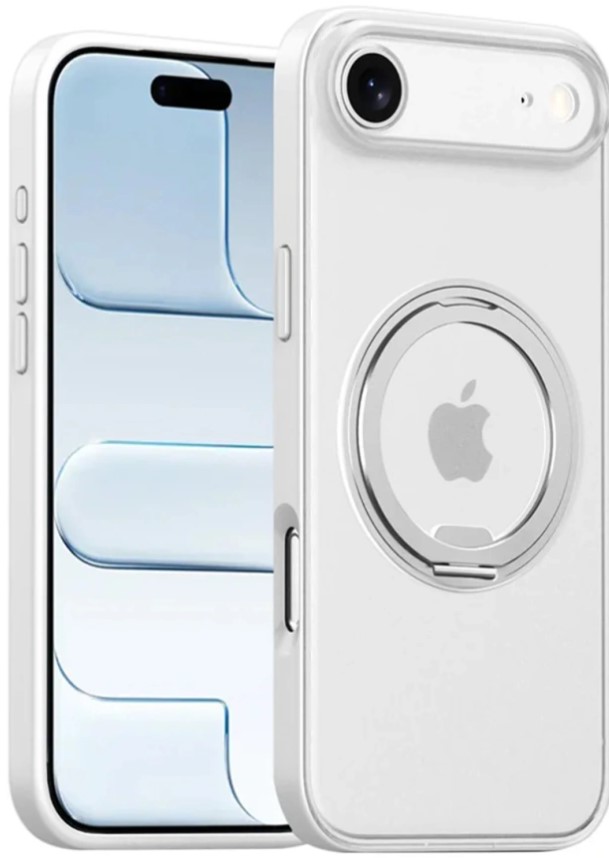 Чехол противоударный с подставкой Gurdini Stand Case 360° для iPhone 17 Air (белый)