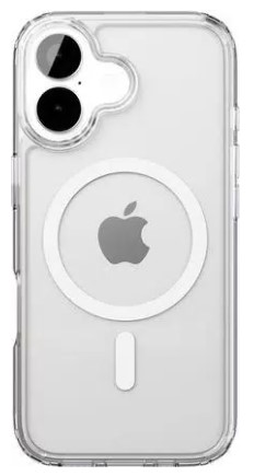 Чехол накладка VLP LITE Air Case с поддержкой MagSafe для iPhone 17 (прозрачный)