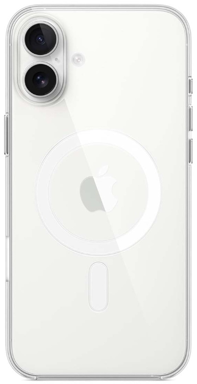 Чехол тонкий накладка Gurdini Slim Series с MagSafe для iPhone 17 (белый)