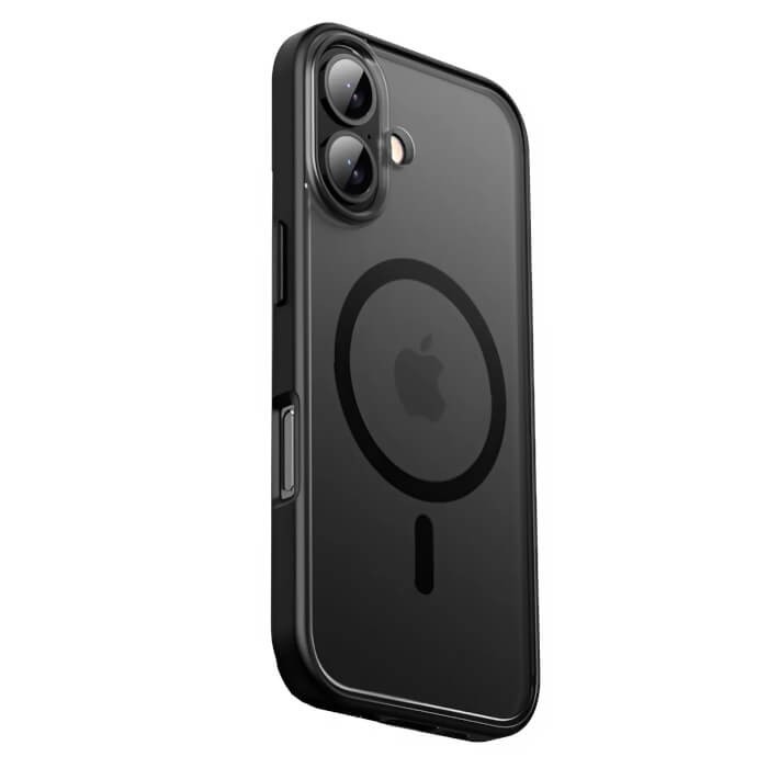 Чехол ударопрочный Gurdini Shockproof Case с MagSafe для iPhone 17 (черный)