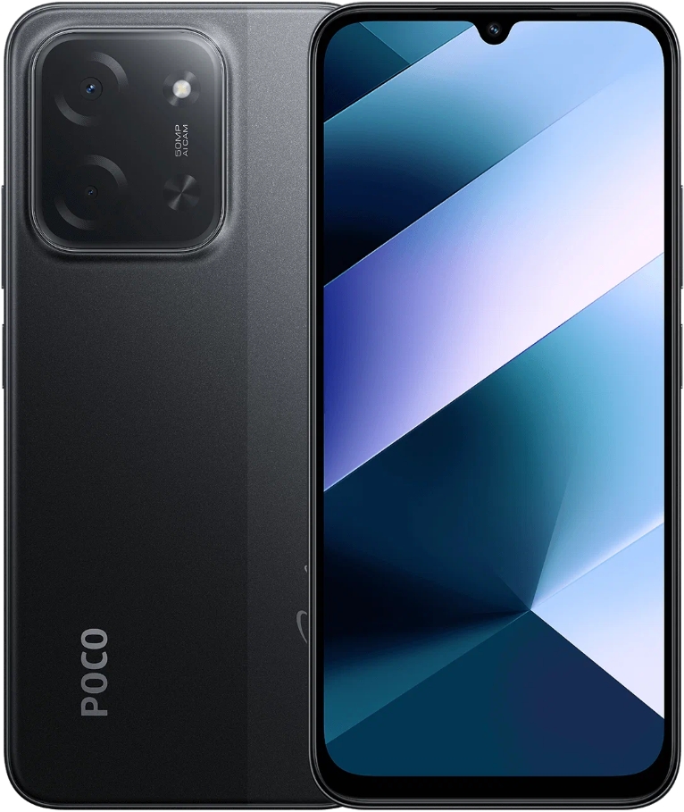 Смартфон Xiaomi POCO C85 6/128GB Black (Чёрный)