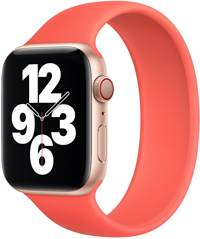Монобраслет цвета «розовый цитрус» для Apple Watch 42/44 мм (MYTV2ZM/A)