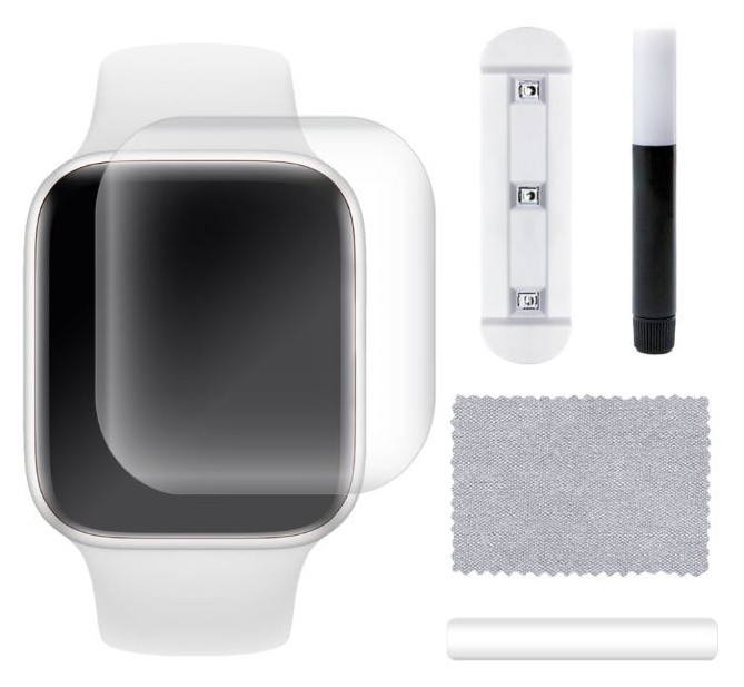 Защитное стекло UV для дисплея Apple Watch 38 mm с УФ лампой