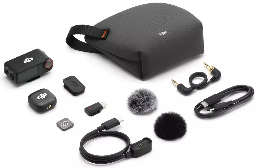 Комплект беспроводных микрофонов DJI MIC 3 (1 TX + 1 RX)