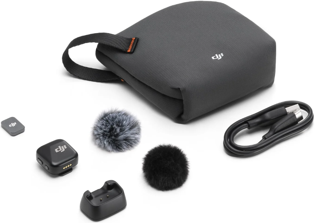 Беспроводной микрофон DJI MIC MINI (1 TX) Чёрный