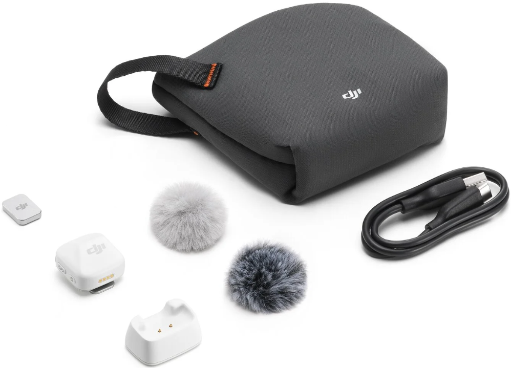 Беспроводной микрофон DJI MIC MINI (1 TX) Белый